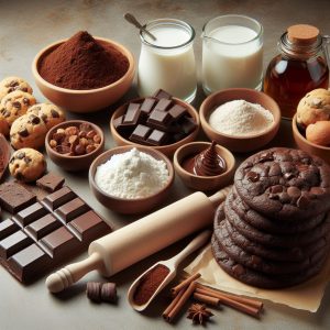 Chocolate Cookies Ingredients 