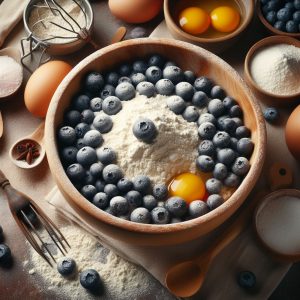 Blueberry Muffins Ingredients 