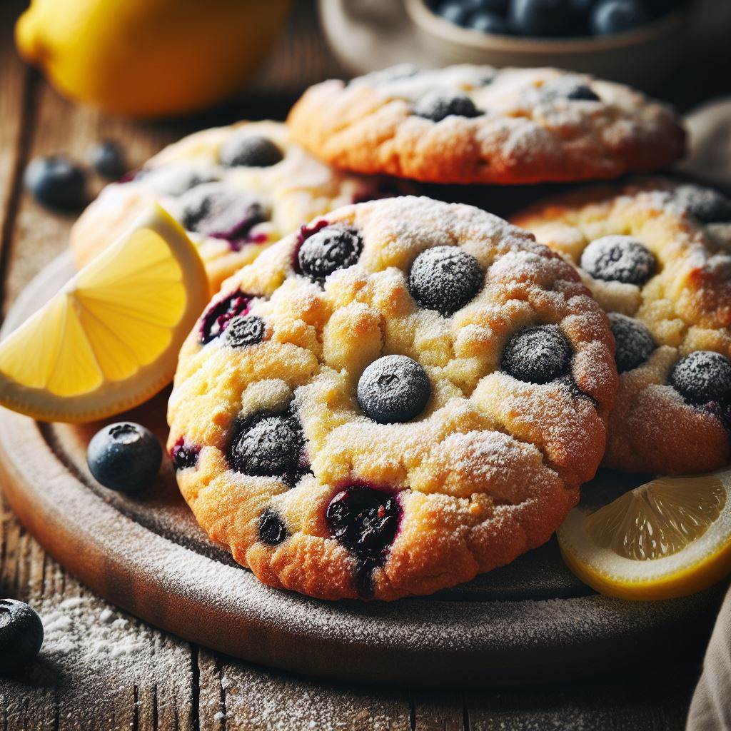 Lemon Blueberry Cookies: Amazing Burst of Citrus