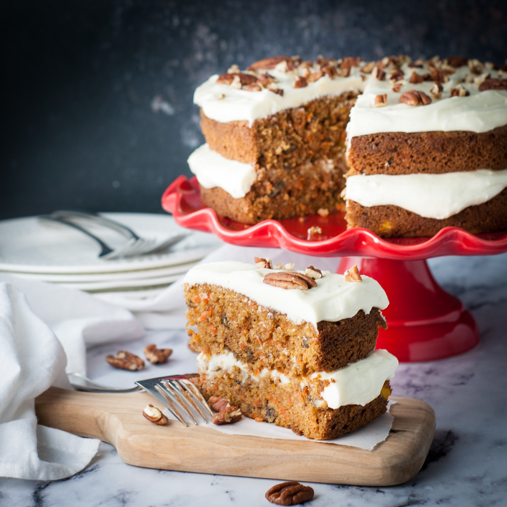 Carrot Cake: a mix of spice and sweetness