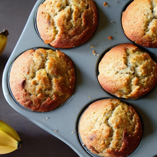The Perfect Banana Muffin Recipe