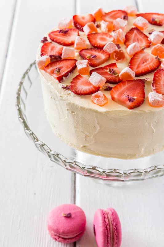 Strawberry Tres Leches Cake