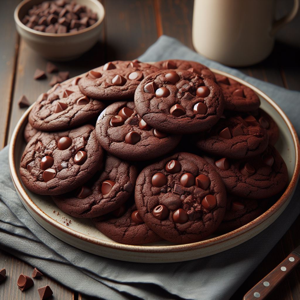 Easy and Delicious Chocolate Cookies from Cake Mix
